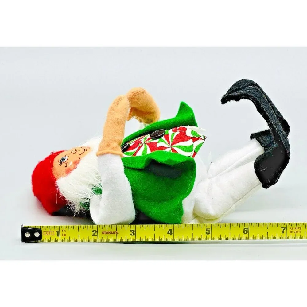 Annalee Christmas Starlight Mint Gnome Elf Mobilitee Doll 2010 5 inch‎ 75th